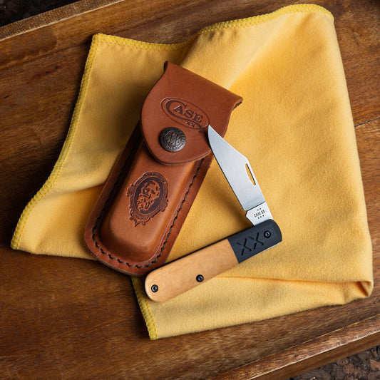 Case Knives Crossroads™ Smooth Maple Valley Richlite® w/Black G-10 XR Barlow