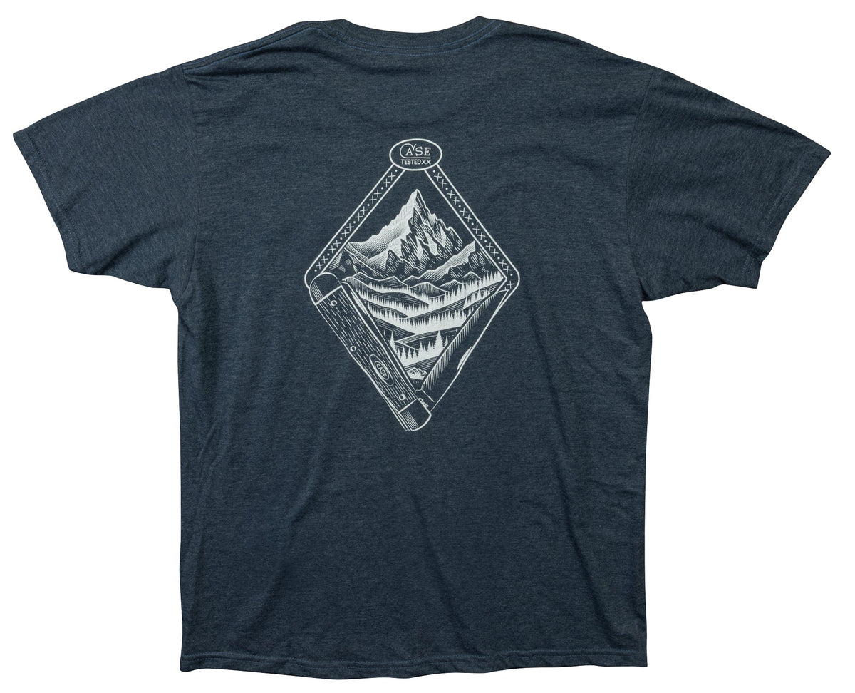 Case Knives Navy Heather T-Shirt