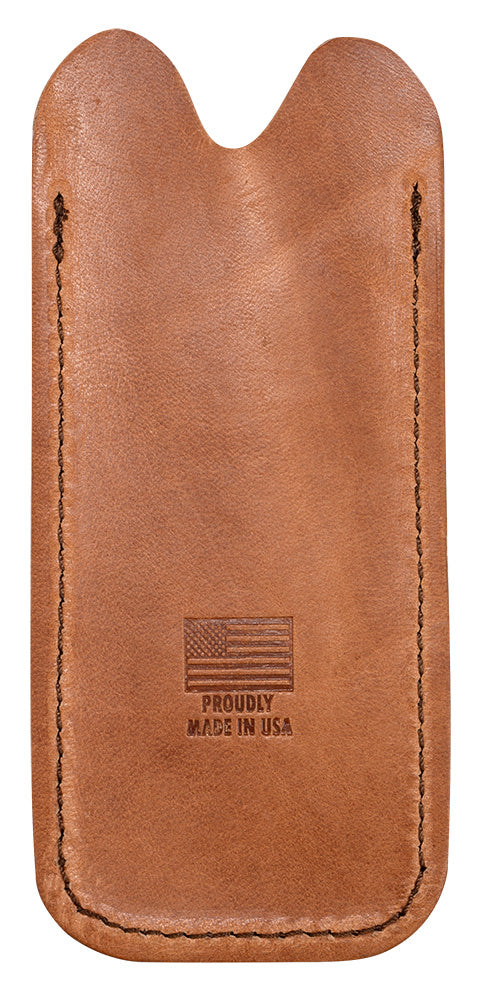 Case Knives Genuine Brown Leather Knife Slip
