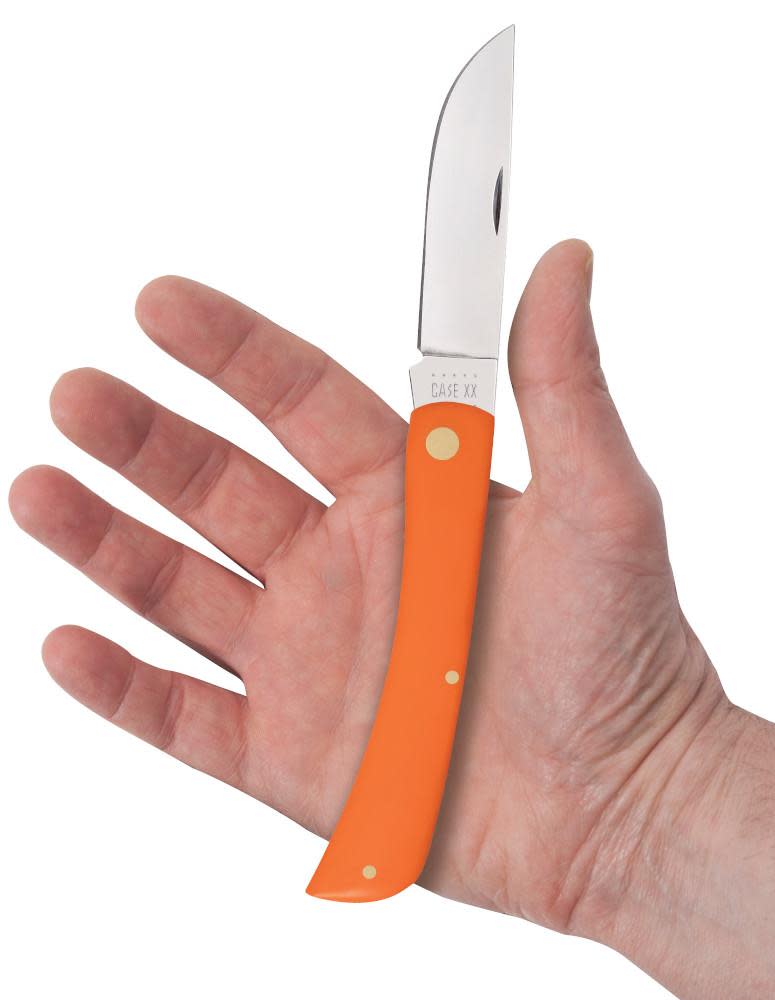 Case Knives Orange Synthetic Sod Buster Knife
