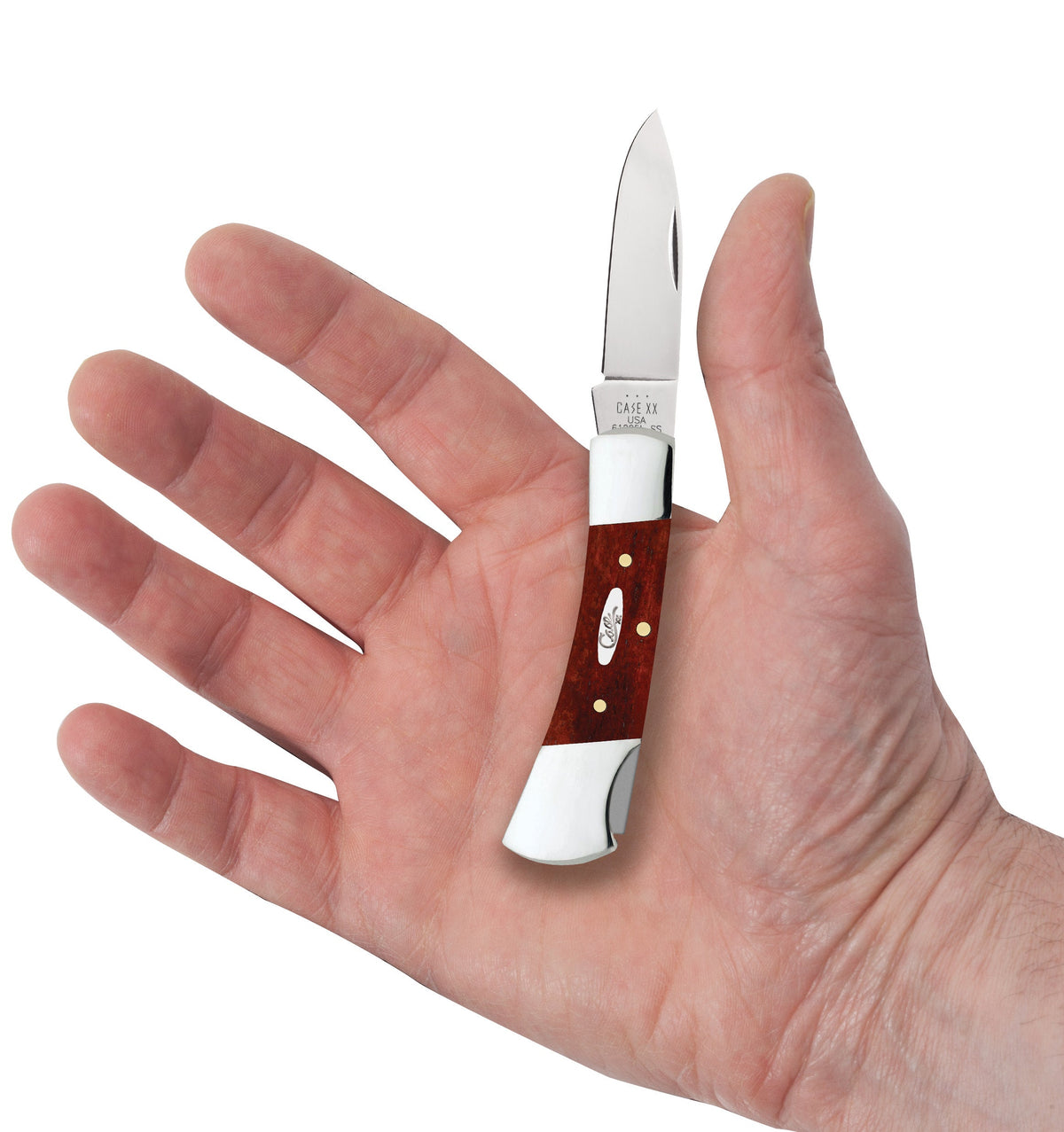 Case Knives Smooth Chestnut Bone Lockback Knife