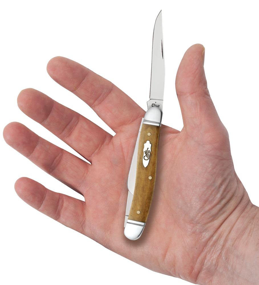 Case Knives Smooth Antique Bone Medium Stockman Knife