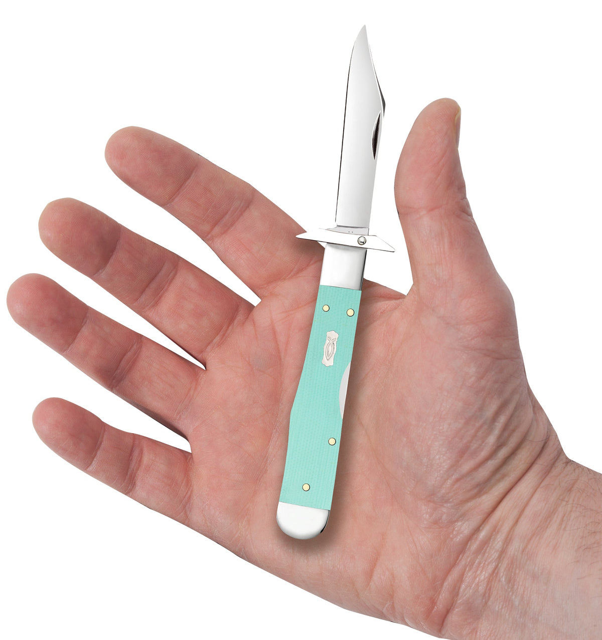 Case Knives Smooth Seafoam Green G-10 Cheetah® Cub