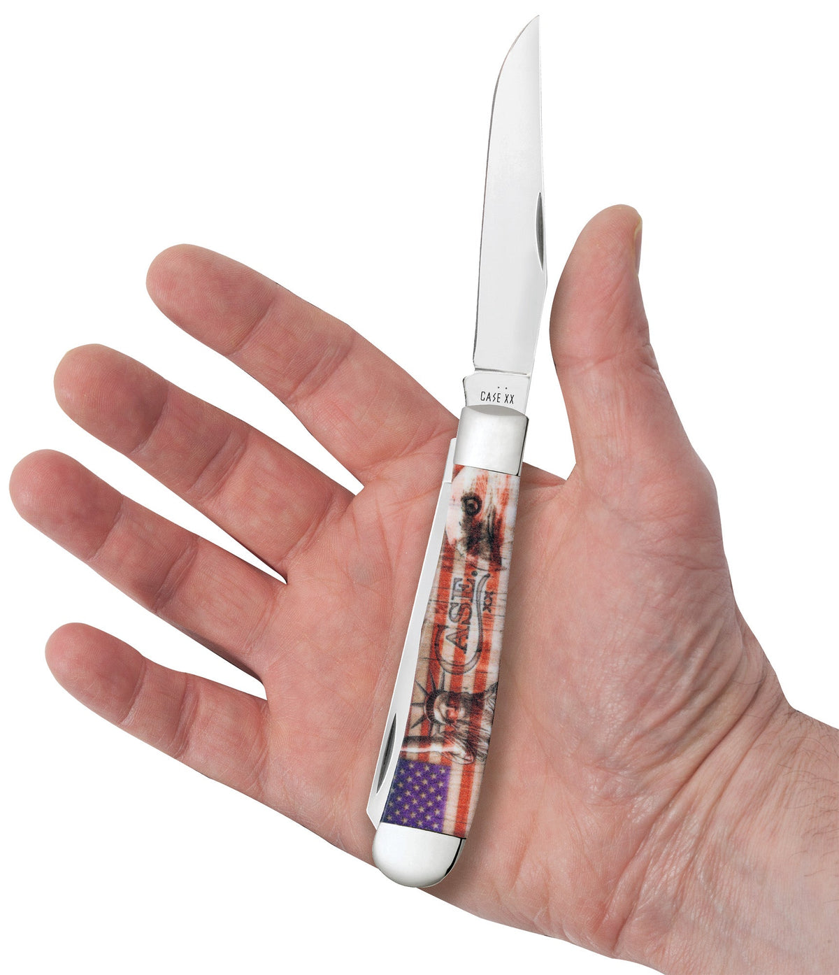 Case Knives Patriotic Freedom Color Infusion Trapper