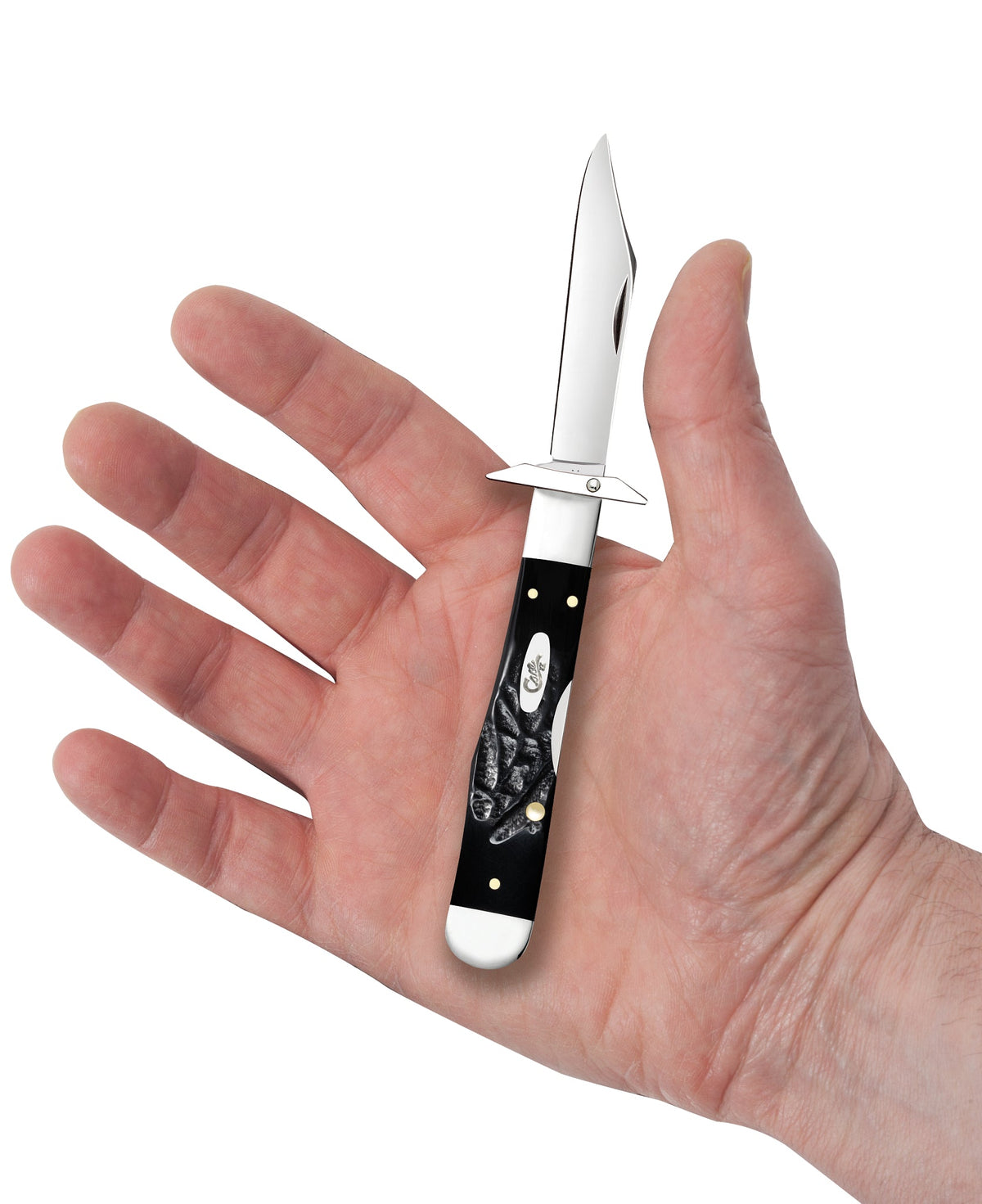 Case Knives Rough Black® Jigged Synthetic Cheetah® Cub