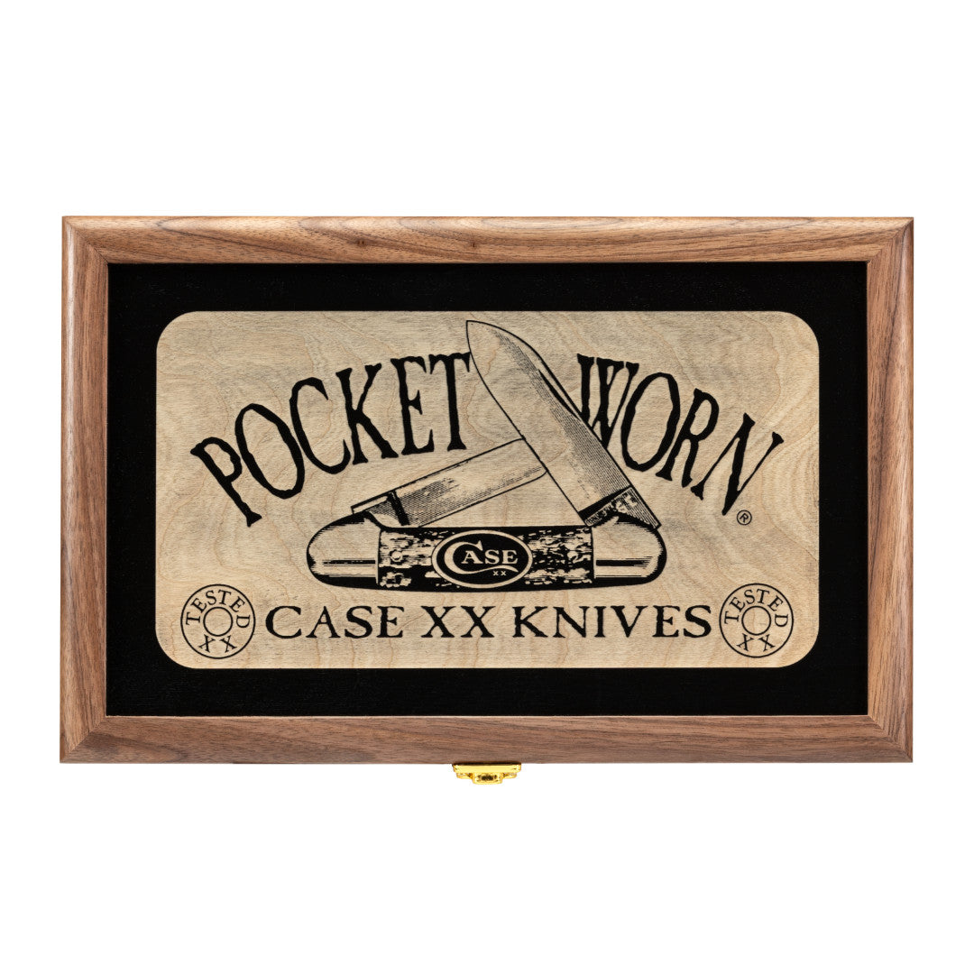 Case Knives Pocket Worn® Corn Cob Jig Mahogany Bone Mint Set