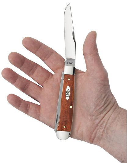 Case Knives Smooth Chestnut Bone Trapper Knife