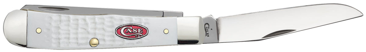 Case Knives SparXX™ Standard Jig White Synthetic Trapper Knife