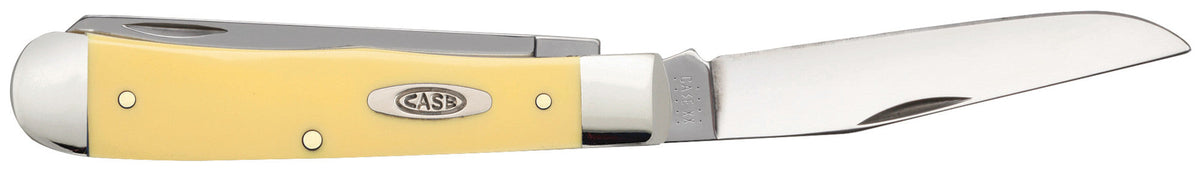 Case Knives Yellow Synthetic Trapper Knife