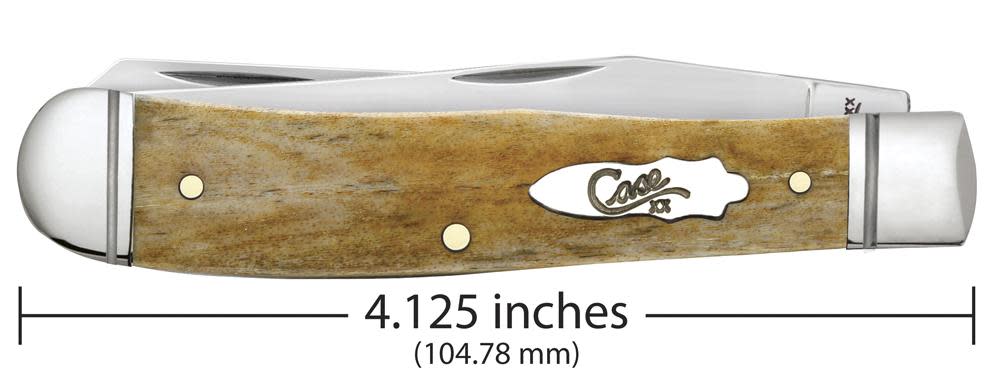 Case Knives Smooth Antique Bone Trapper Knife