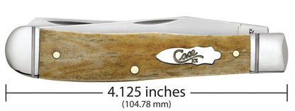 Case Knives Smooth Antique Bone Trapper Knife