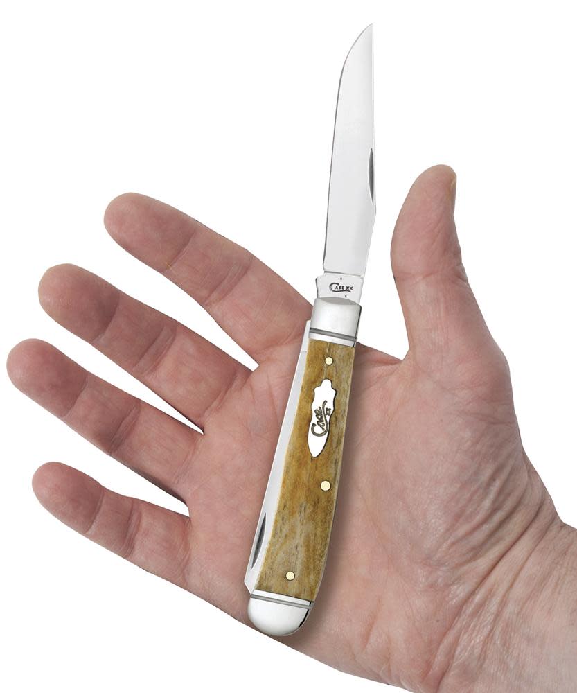 Case Knives Smooth Antique Bone Trapper Knife
