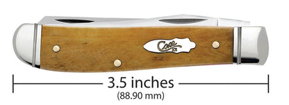 Case Knives Smooth Antique Bone Mini Trapper Knife