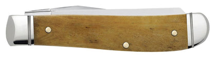 Case Knives Smooth Antique Bone Mini Trapper Knife