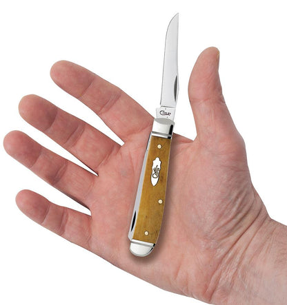Case Knives Smooth Antique Bone Mini Trapper Knife