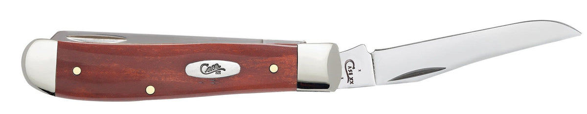 Case Knives Smooth Chestnut Bone Mini Trapper Knife