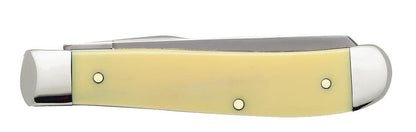 Case Knives Yellow Synthetic Mini Trapper Knife