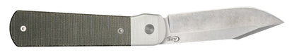 Case Knives Smooth OD Green Canvas Micarta® Longhouse® Knife