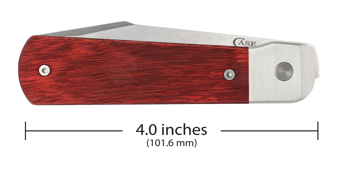 Case Knives Smooth Dymalux® Rosewood Longhouse® Knife
