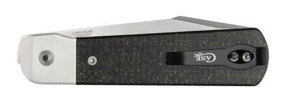 Case Knives Smooth Black Burlap Micarta® Longhouse® Knife
