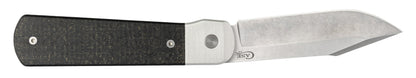 Case Knives Smooth Black Burlap Micarta® Longhouse® Knife