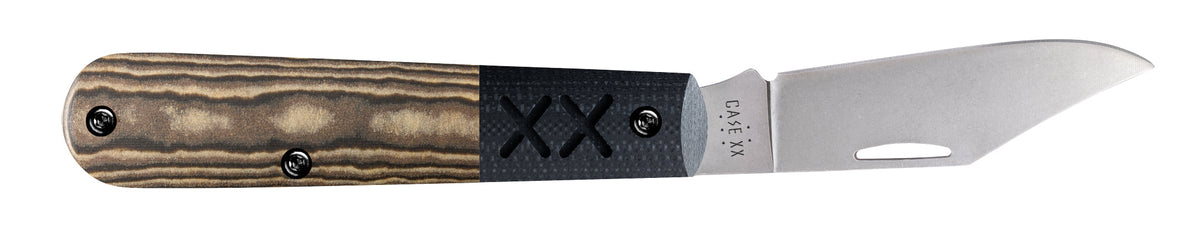 Case Knives Crossroads™ Smooth Luna Richlite® w/Black G-10 XR Barlow