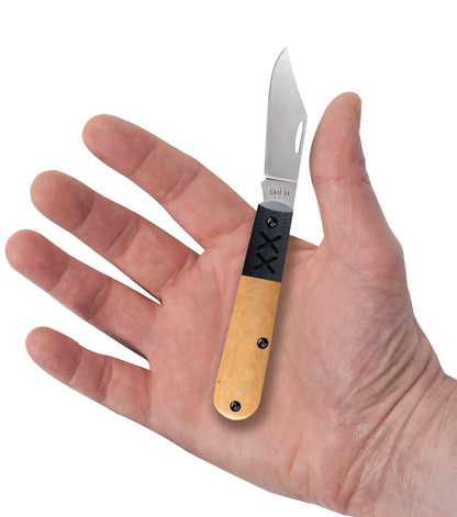 Case Knives Crossroads™ Smooth Maple Valley Richlite® w/Black G-10 XR Barlow