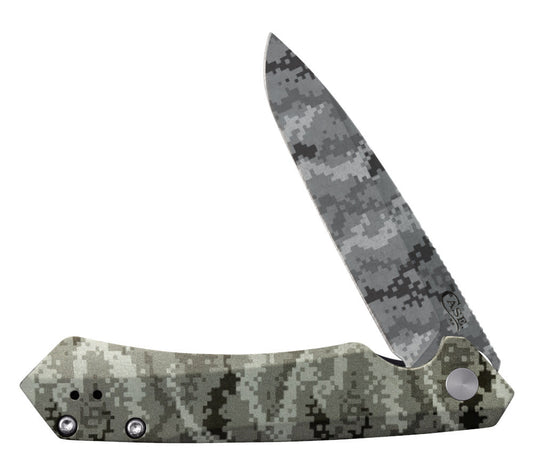 Case Knives Embellished OD Green Anodized Aluminum Kinzua® with Spear Blade