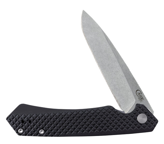 Case Knives Embellished Black Anodized Aluminum Kinzua® with Spear blade