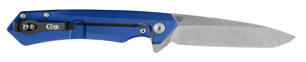 Case Knives Blue Anodized Aluminum Kinzua® with Spear Blade Knife