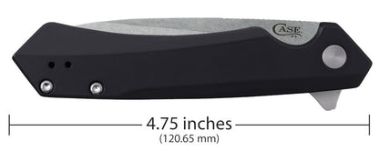 Case Knives Black Anodized Aluminum Kinzua® with Spear Blade Knife