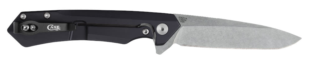 Case Knives Black Anodized Aluminum Kinzua® with Spear Blade Knife