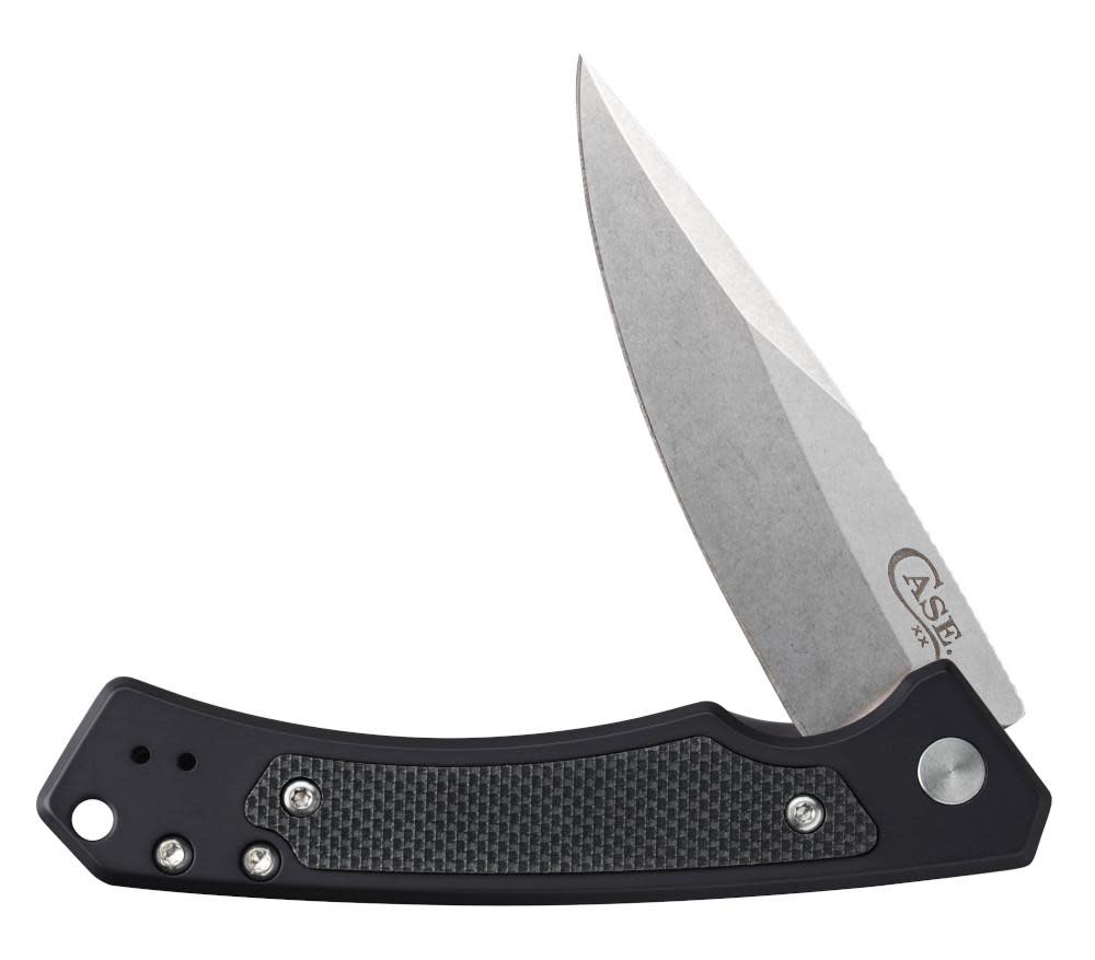 Case Knives Black Anodized Aluminum G-10 Marilla® Knife with S35VN Blade