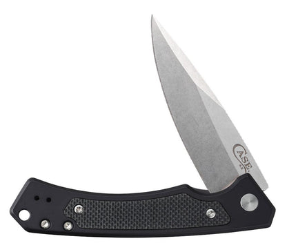 Case Knives Black Anodized Aluminum G-10 Marilla® Knife with S35VN Blade