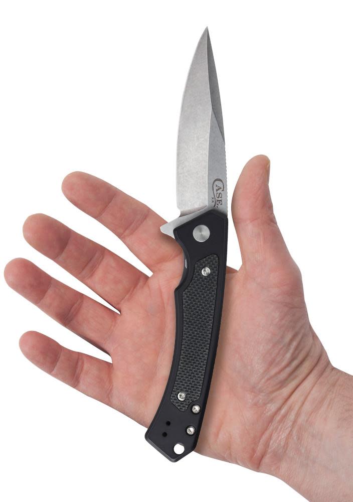 Case Knives Black Anodized Aluminum G-10 Marilla® Knife with S35VN Blade