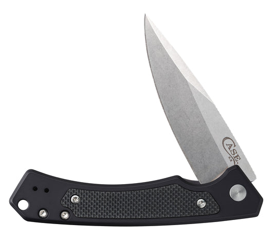 Case Knives Black Anodized Aluminum G-10 Marilla® Knife with CPM20-CV Blade