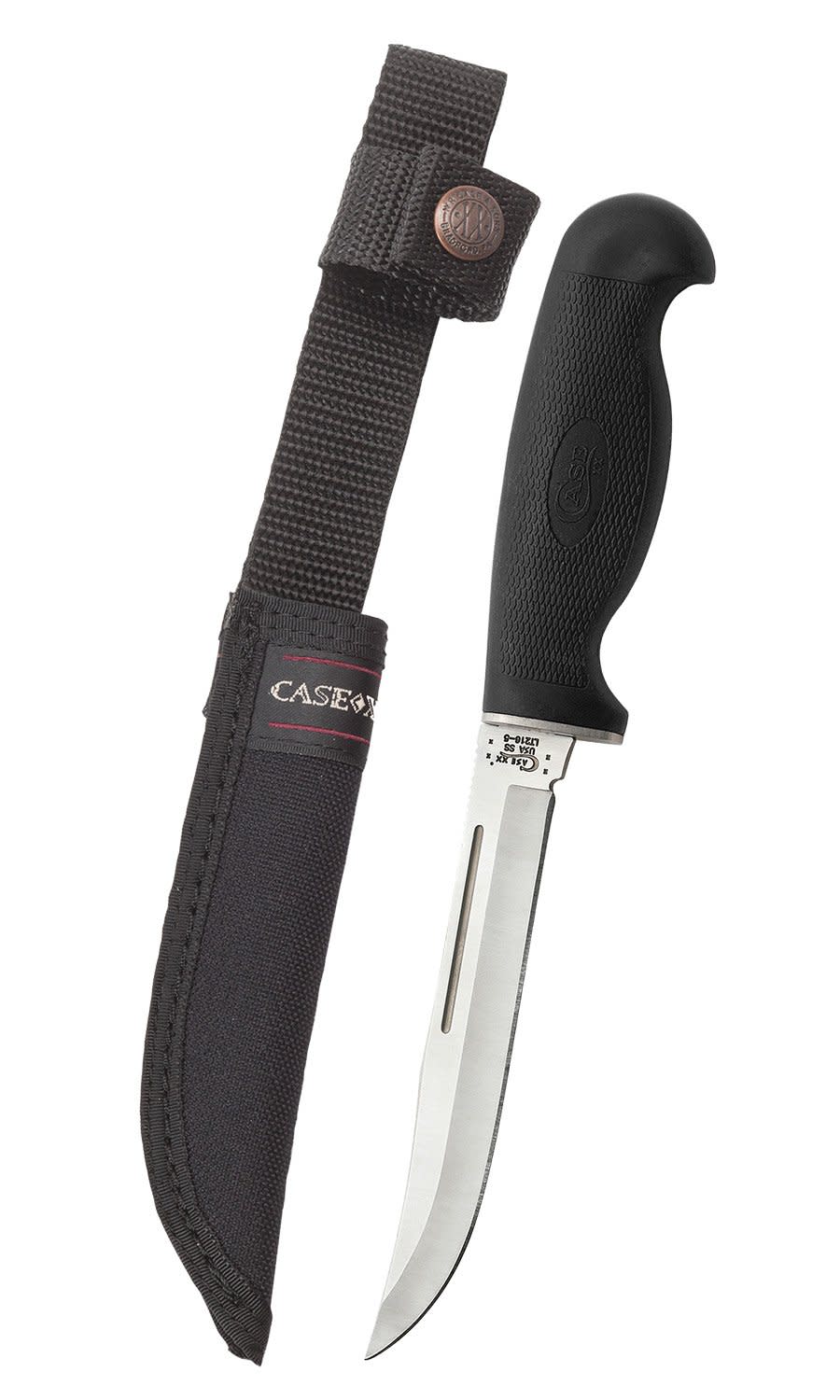 Case Knives Lightweight 5" Utility Hunter Knife w/ Ballistic Nylon Sheath