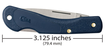 Case Knives Smooth Lightweight Blue Synthetic Mini Blackhorn®