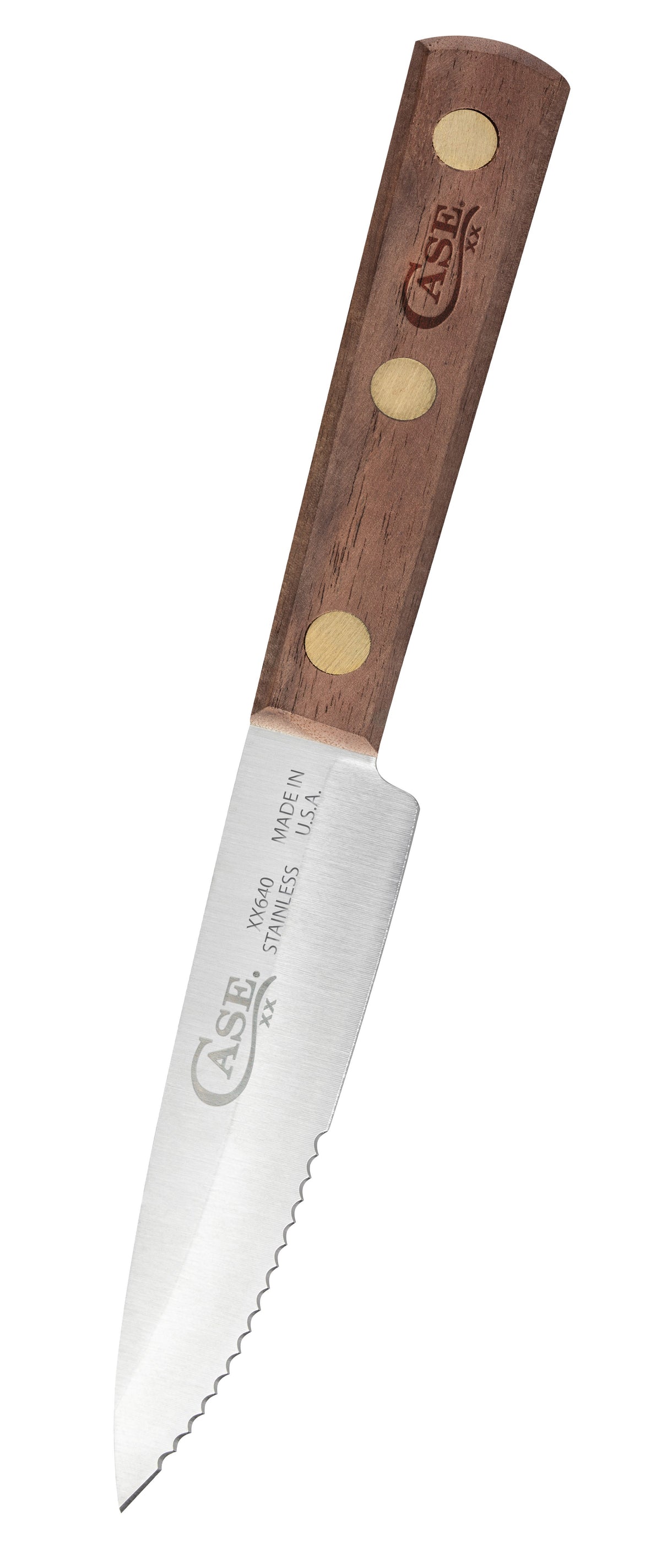 Case Knives Household Cutlery 8" Steak Knife Set (Solid Walnut)