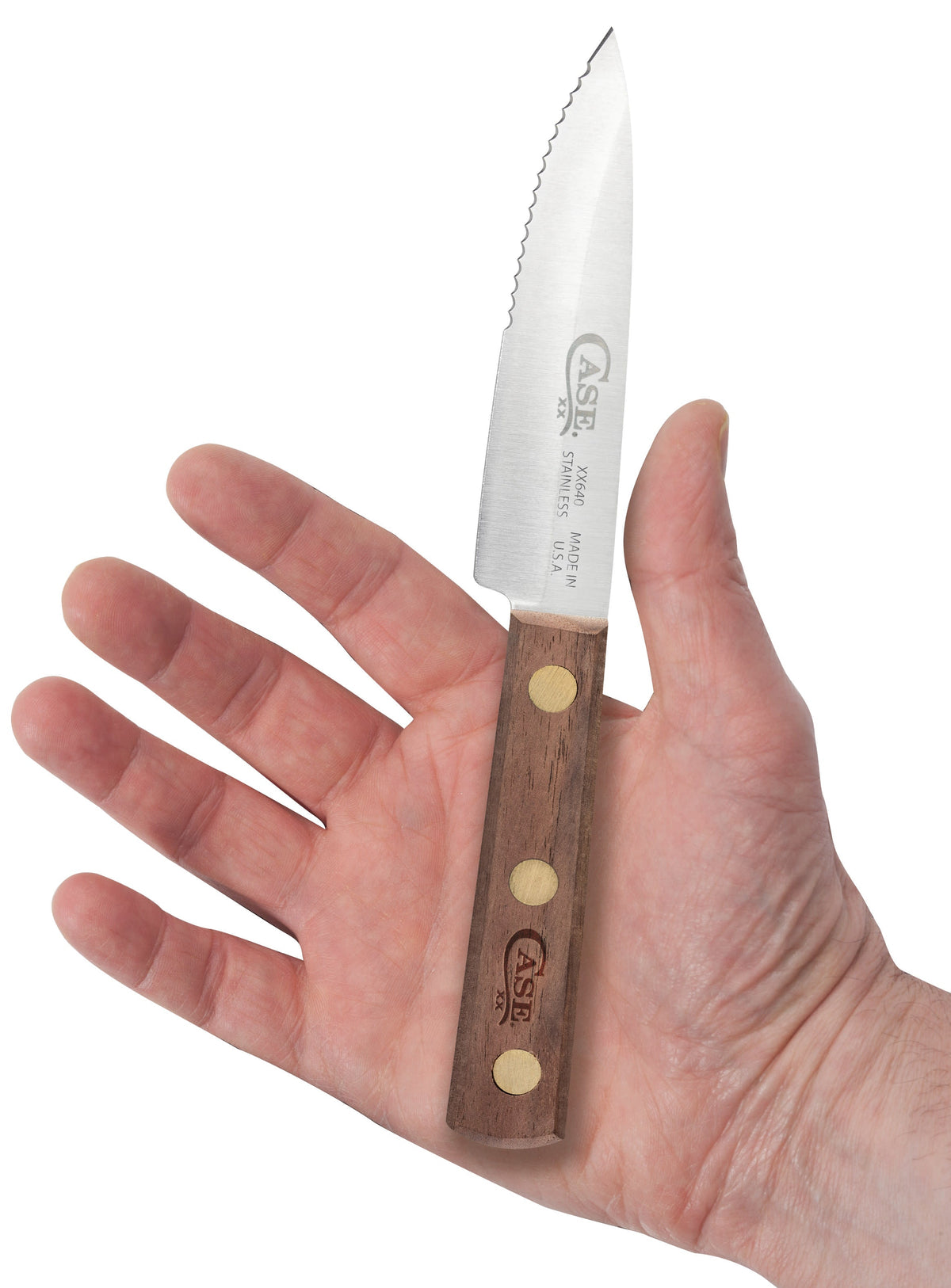 Case Knives Household Cutlery 8" Steak Knife Set (Solid Walnut)