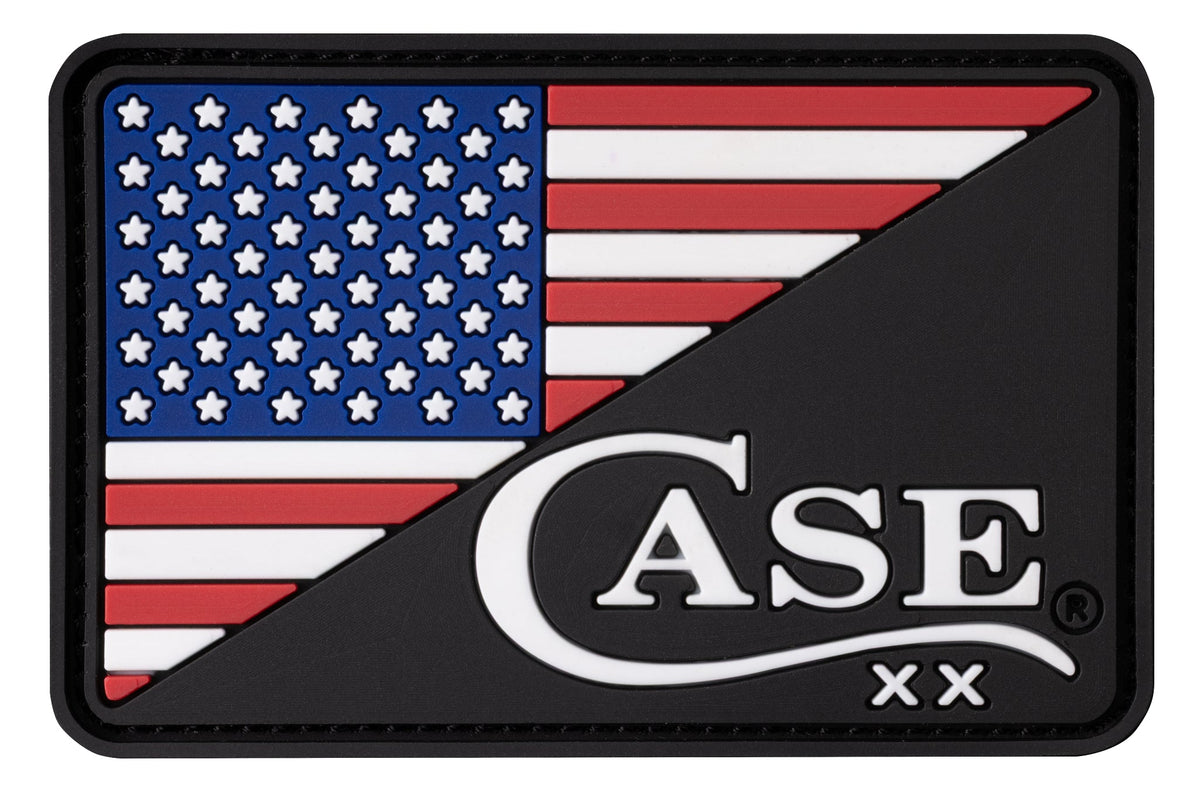 Case Knives Flag Rubber Patch