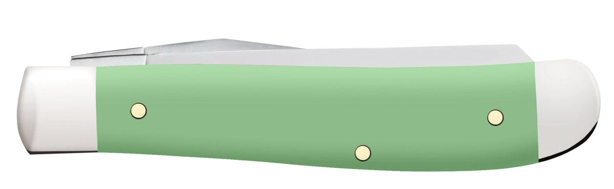 Case Knives Smooth Mint Green Synthetic Mini Trapper
