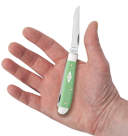 Case Knives Smooth Mint Green Synthetic Mini Trapper