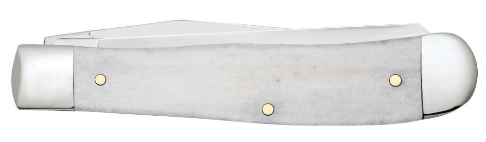 Case Knives War Series Enduring Freedom Smooth Natural Bone Trapper Knife