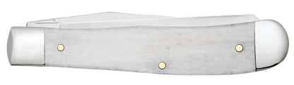 Case Knives War Series Enduring Freedom Smooth Natural Bone Trapper Knife