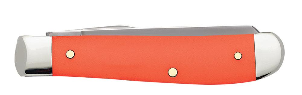 Case Knives Orange Synthetic Mini Trapper Knife