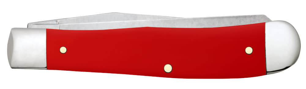 Case Knives American Workman Smooth Red Synthetic CS Trapper Knife
