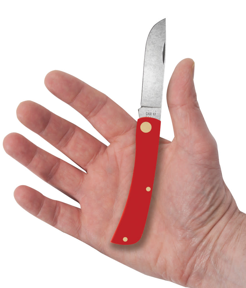 Case Knives American Workman Smooth Red Synthetic CS Sod Buster® Knife