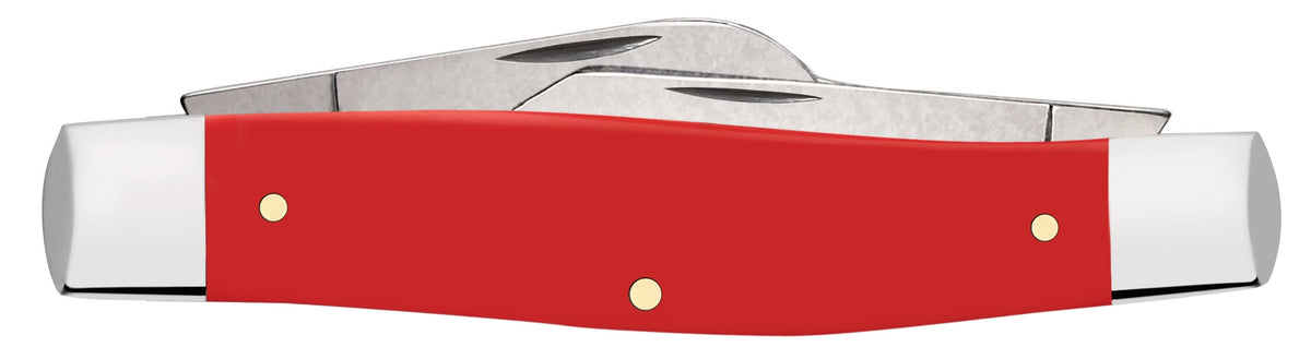 Case Knives American Workman Smooth Red Synthetic CS Large Stockman