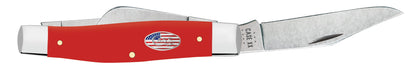 Case Knives American Workman Smooth Red Synthetic CS Large Stockman
